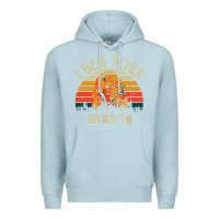 Blue Mist vintage i beg your parton Premium Hoodie - artisFamous