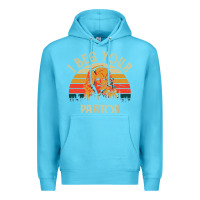 Ocean Blue vintage i beg your parton Premium Hoodie - artisFamous