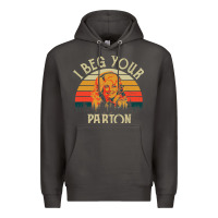 Smoke vintage i beg your parton Premium Hoodie - artisFamous