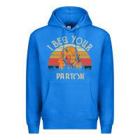 True Royal vintage i beg your parton Premium Hoodie - artisFamous
