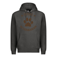Charcoal Heather future veterinarian Premium Hoodie - artisFamous
