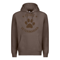 Coffee future veterinarian Premium Hoodie - artisFamous