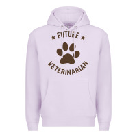 Lilac future veterinarian Premium Hoodie - artisFamous