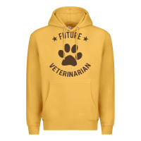 Mustard future veterinarian Premium Hoodie - artisFamous