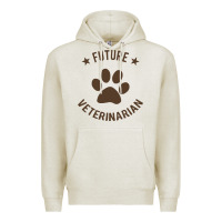 Oatmeal Heather future veterinarian Premium Hoodie - artisFamous