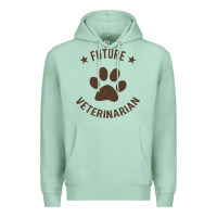 Seafoam future veterinarian Premium Hoodie - artisFamous