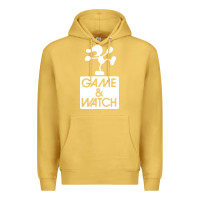 Antique Gold game & watch tribute Premium Hoodie - artisFamous