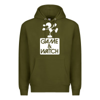 Army Green game & watch tribute Premium Hoodie - artisFamous