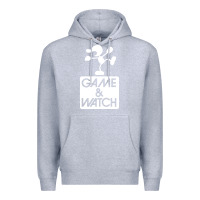 Heather Grey game & watch tribute Premium Hoodie - artisFamous