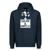 Navy game & watch tribute Premium Hoodie - artisFamous