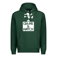 Sports Green game & watch tribute Premium Hoodie - artisFamous