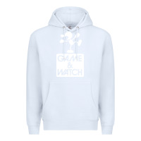 White game & watch tribute Premium Hoodie - artisFamous