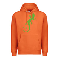 Carrot gecko reptile Premium Hoodie - artisFamous