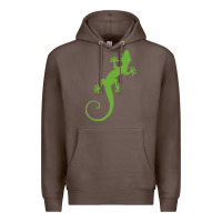 Coffee gecko reptile Premium Hoodie - artisFamous