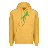 Mustard gecko reptile Premium Hoodie - artisFamous