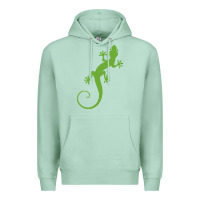 Seafoam gecko reptile Premium Hoodie - artisFamous
