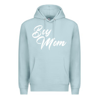 Blue Mist boy mom Premium Hoodie - artisFamous