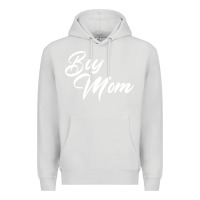 Dove Grey boy mom Premium Hoodie - artisFamous