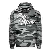 Slate Camo boy mom Premium Hoodie - artisFamous