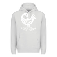 Dove Grey african adinkra sankofa Premium Hoodie - artisFamous