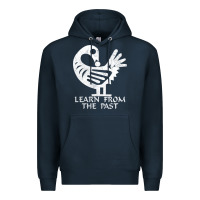 Navy african adinkra sankofa Premium Hoodie - artisFamous