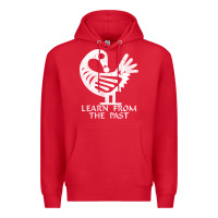Red african adinkra sankofa Premium Hoodie - artisFamous