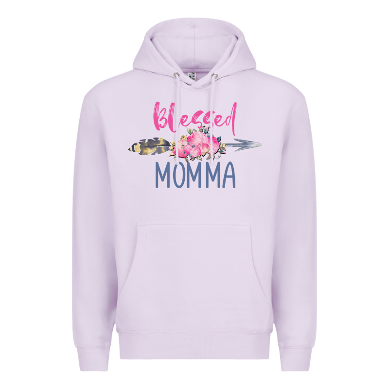 Blessed Momma Premium Hoodie by artisFamous | Teevron