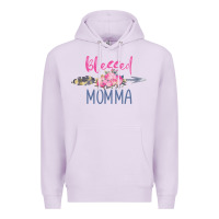 Lilac blessed momma Premium Hoodie - artisFamous