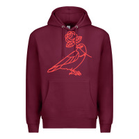 Burgundy democratic socialists of america Premium Hoodie - artisFamous