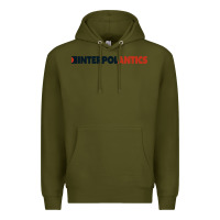 Army Green interpol antics crop top Premium Hoodie - artisFamous