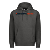 Charcoal Heather interpol antics crop top Premium Hoodie - artisFamous