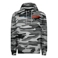 Slate Camo interpol antics crop top Premium Hoodie - artisFamous