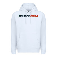 White interpol antics crop top Premium Hoodie - artisFamous