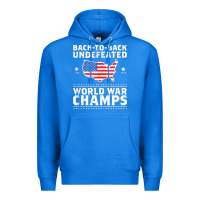 True Royal back to back undefeated world war champs Premium Hoodie - artisFamous