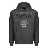 Charcoal Heather dmx Premium Hoodie - artisFamous