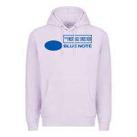 Lilac blue note jazz music records Premium Hoodie - artisFamous