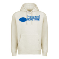 Oatmeal Heather blue note jazz music records Premium Hoodie - artisFamous