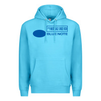 Ocean Blue blue note jazz music records Premium Hoodie - artisFamous