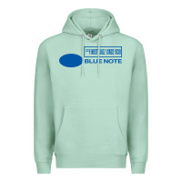 Seafoam blue note jazz music records Premium Hoodie - artisFamous