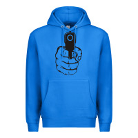 True Royal hands up pistol Premium Hoodie - artisFamous