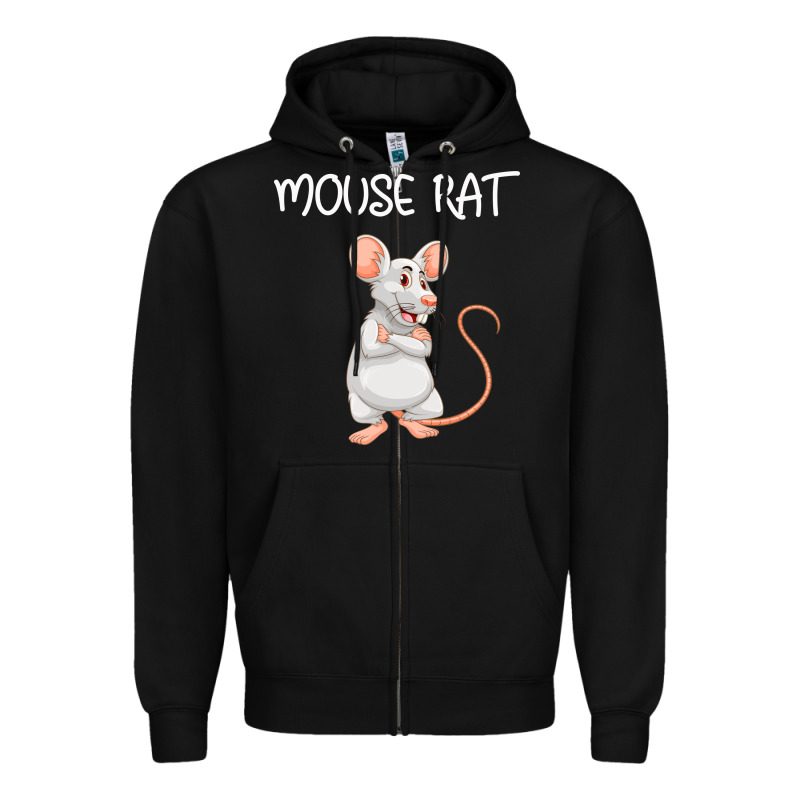 Mouse Rat Zipper Hoodie by Bettercallsaul | Teevron