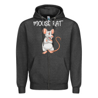 Charcoal Heather Mouse Rat Zipper Hoodie - Bettercallsaul