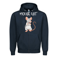 Navy Mouse Rat Zipper Hoodie - Bettercallsaul