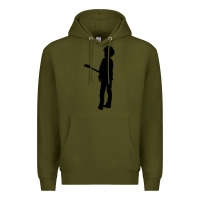 Army Green ro.b.e.r.t.  &' c.u.r.e'  smith  baseball ¾ sleeve t shirt Premium Hoodie - artisFamous