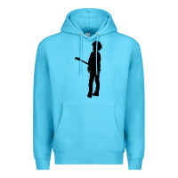 Ocean Blue ro.b.e.r.t.  &' c.u.r.e'  smith  baseball ¾ sleeve t shirt Premium Hoodie - artisFamous