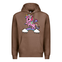 Chestnut cute unicorn Premium Hoodie - artisFamous