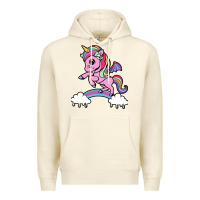 Sandshell cute unicorn Premium Hoodie - artisFamous