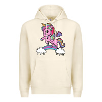 Tofu cute unicorn Premium Hoodie - artisFamous