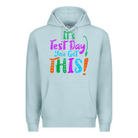 Blue Mist it's test day you got this Premium Hoodie - artisFamous