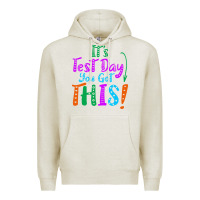 Oatmeal Heather it's test day you got this Premium Hoodie - artisFamous